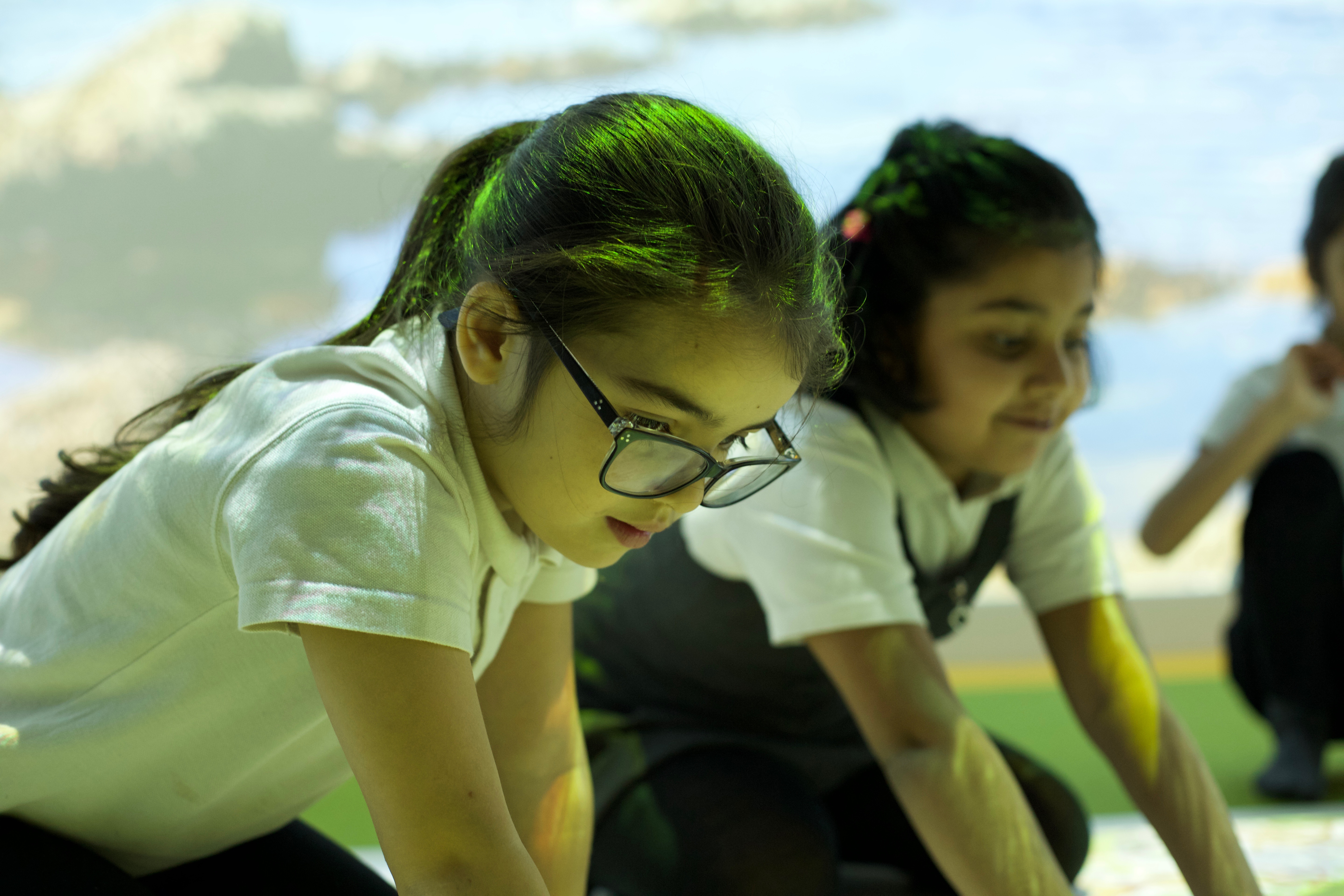 omiRoom immersive classroom session